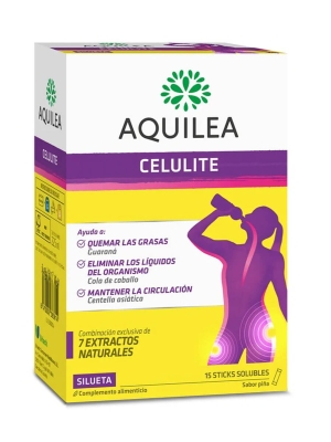 Aquilea celulite sabor piña 15 sticks