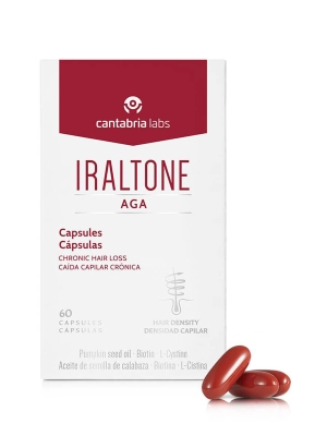 Iraltone aga concentrado nutricional anticaída 60 cápsulas