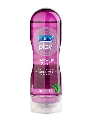 Durex play massage aloe lubricante íntimo, 200 ml