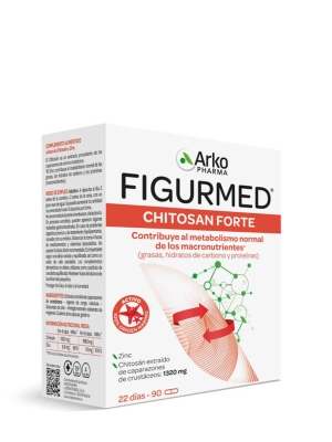 Arkopharma figuramed chitosan forte 90 cápsulas