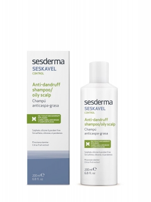 Sesderma seskavel champú antigrasa-caspa 200ml.