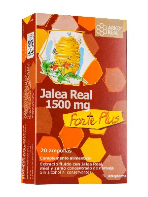 Arkopharma jalea real fresca forte 1500 mg 20 ampollas