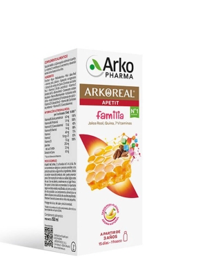 Arkopharma arkoreal jarabe apetit familia sabor plátano 150ml