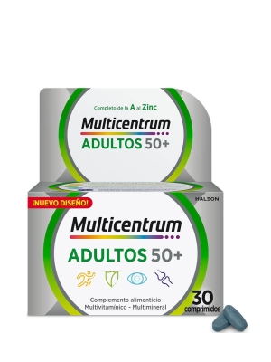 Multicentrum Adultos 50+ 30 comprimidos