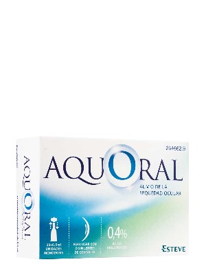 Gotas oftalmicas sequedad ocular 0.5 ml aquoral