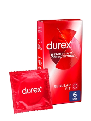 Durex sensitivo contacto total 6 preservativos