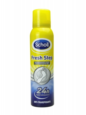 Scholl fresh step desodorante de pies en spray 150 ml