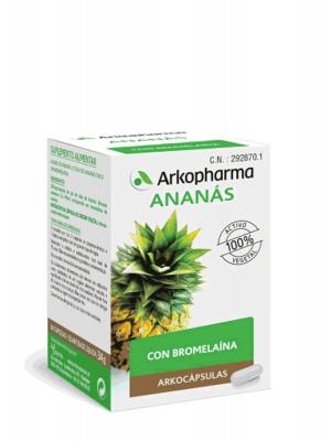 Arkopharma arkocápsulas ananás 84 cápsulas