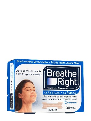 Breathe right tira nasal tamaño grande 30 unidades
