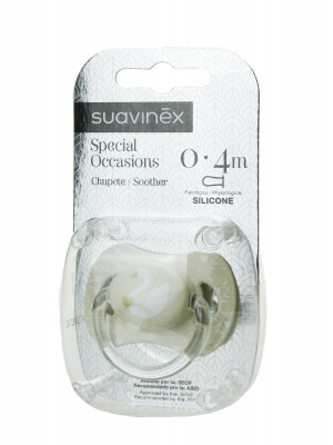 Suavinex special occasions chupete tetina fisiológica de silicona 0-4 meses