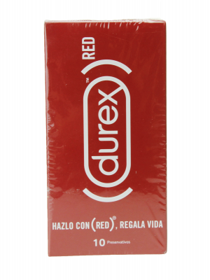 Durex red 10 unidades