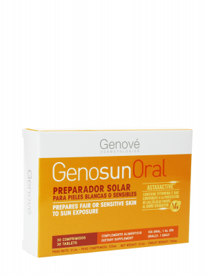 Genové genosun oral preparador solar 30 comprimidos