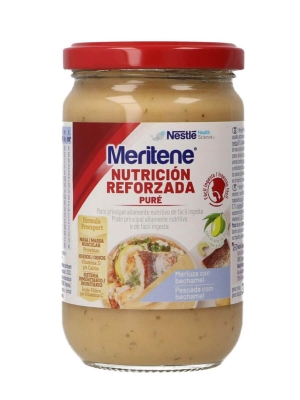 Meritene pure de  merluza con bechamel 300 gr