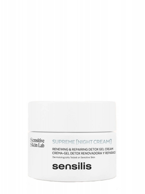 Sensilis supreme renewal detox night cream 50ml
