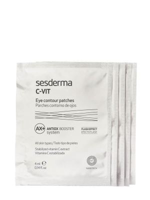 Sesderma c-vit parches contorno de ojos 5 unidades