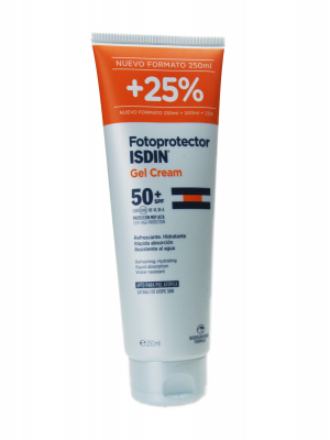 Isdin fotoprotector gel crema spf 50+ 250ml