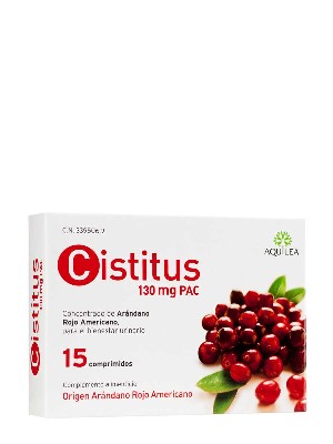 Aquilea cistitus 130mg pac 15 comprimidos