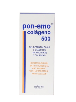 Pon-emo colágeno gel-champú dermatológico 500 ml