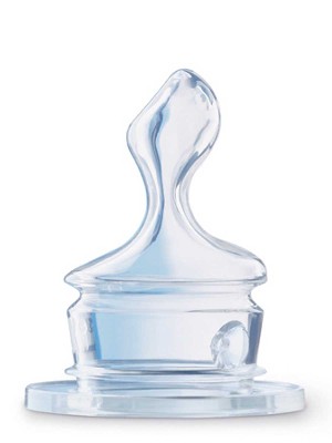 Nuk tetina silicona leche orificio medio t-2 6 2 unidades