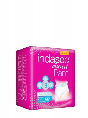 Indasec pant talla grande 12 unidades