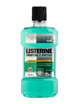 Listerine dientes y encías colutorio 500 ml