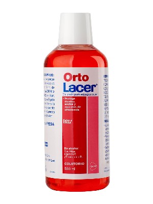 Lacer ortodent colutorio fresa 500 ml