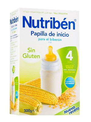 Nutriben inicio biberon papilla sin gluten 300 gr
