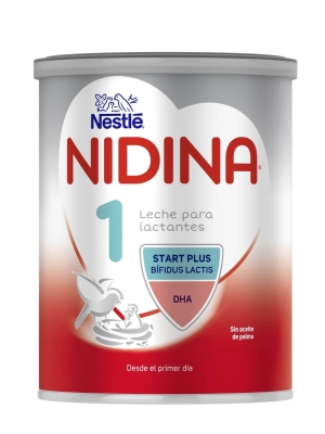Nestlé Nidina 1 leche de inicio 800 gr
