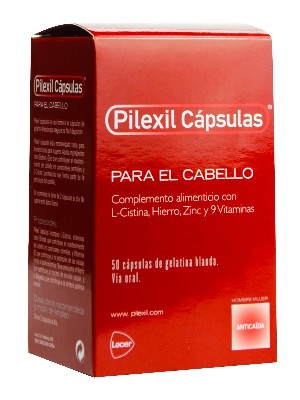 Pilexil complemento nutricional para cabello 50 cápsulas