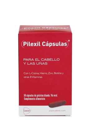 Pilexil complemento nutricional para cabello 50 cápsulas