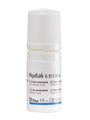 Hyabak solución oftálmica 0.15% 10 ml