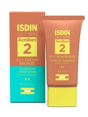 Acniben cc+ crema bronce spf30+ 40 ml