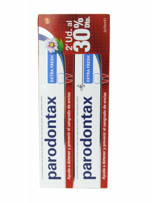 Parodontax duplo extra fresh pasta dentífrica 2x75ml