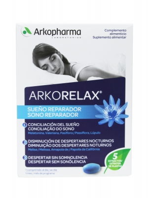 Arkorelax sueño reparador 30 comprimidos