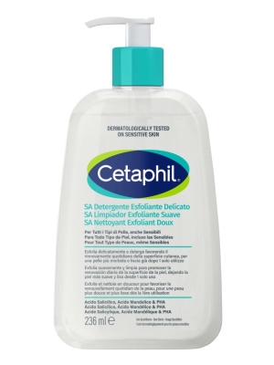 Cetaphil limpiador exfoliante suave 236m