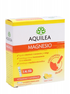 Aquilea magnesio 14 sobres granulados