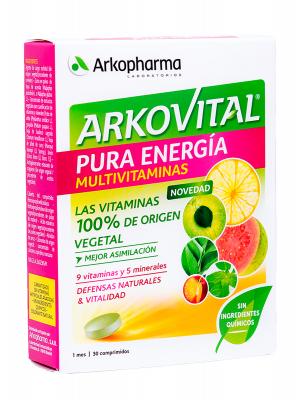 Arkovital pura energia 30 comprimidos