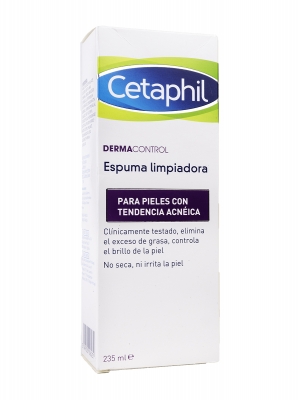 Cetaphil dermacontrol espuma limpiadora 235ml