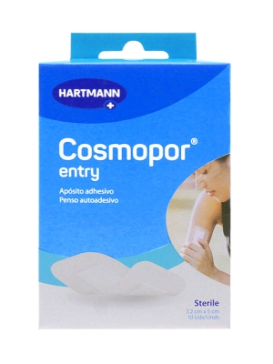 Cosmopor entry aposito 10 uni  7,2x5cm