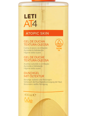Leti at4 gel de ducha oleoso 400ml