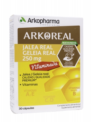 Arkopharma arkoreal jalea real vitaminada 250 mg 30 cápsulas