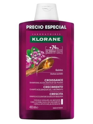 Klorane champu crecimiento quinina 400ml