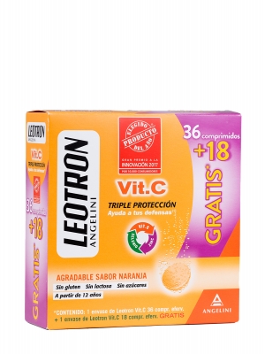 Leotron vitamina c 36 comprimidos