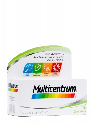 Multicentrum complemento alimenticio 90 comprimidos