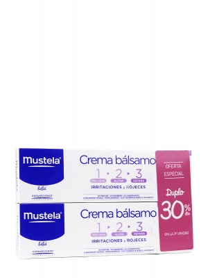 Mustela crema bálsamo 123 duplo 100 ml