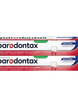 Parodontax sin fluor duplo 2x75ml