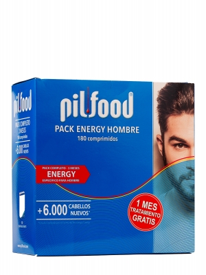 Pilfood pack energy hombre 3 meses