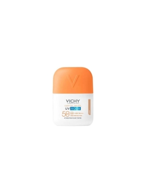 Vichy capital soleil  spf50+ uv aqua fluido claro 50ml