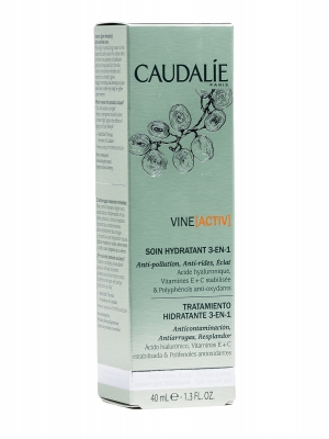 Caudalie vineactiv tratamiento hidratante 3 en 1 40 ml