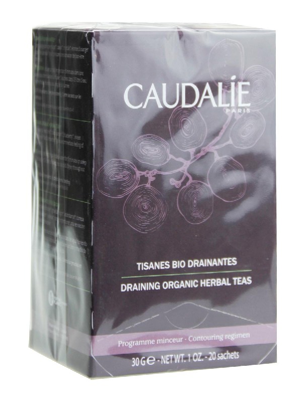 Tisanas drenantes biológicas 20 unidades caudalie